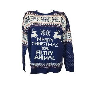 V28 Ugly Christmas Sweater Size XL